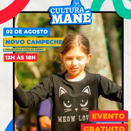 Evento gratuito celebra a cultura manezinha com atividades para todas as idades; destaque para o Boi de Mamão e a roda de samba no fim da tarde.