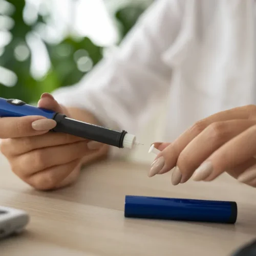 Dispositivos como as novas canetas da EMS oferecem mais autonomia aos pacientes com diabetes, aliando eficácia ao baixo custo na produção nacional